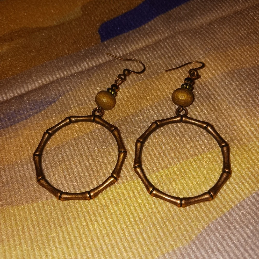 Bronze Earrings